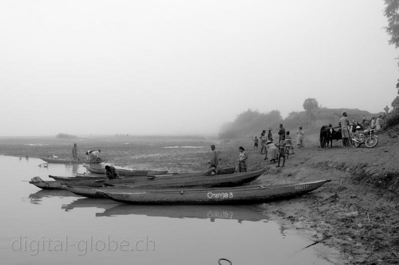 Pescatori, Kirindy, Madagascar, fotografia