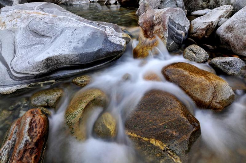 Cascata, pietra, Verzasca, natura, fotografia