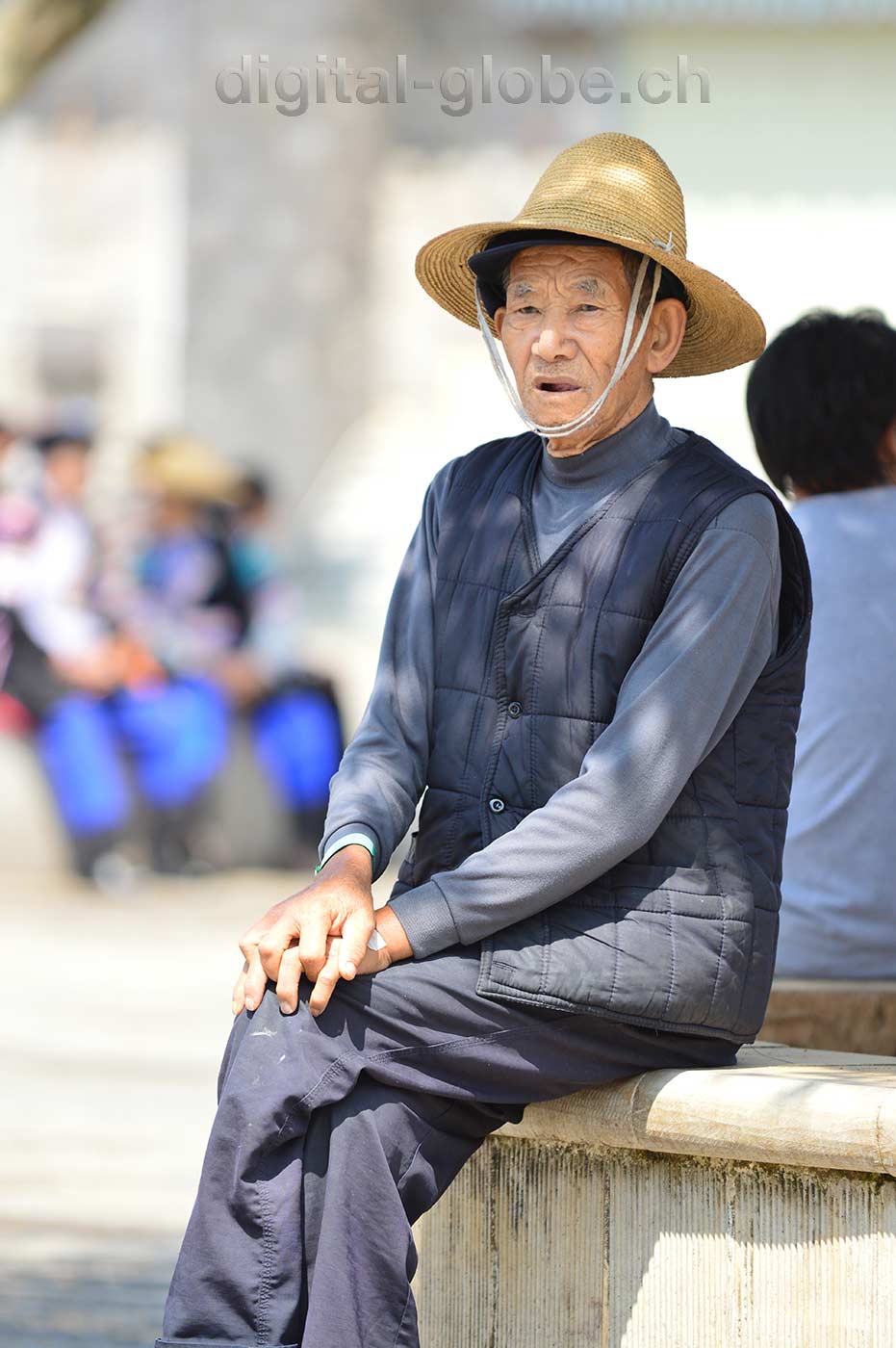 Yunnan, Yuanyang, fotografia, faccia, volto, gente