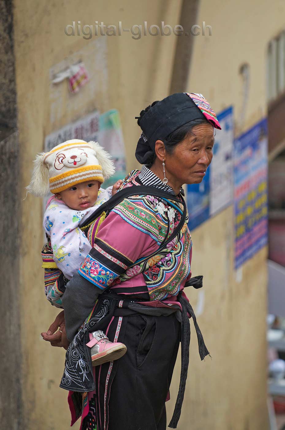 Yunnan, Yuanyang, fotografia, faccia, volto, gente