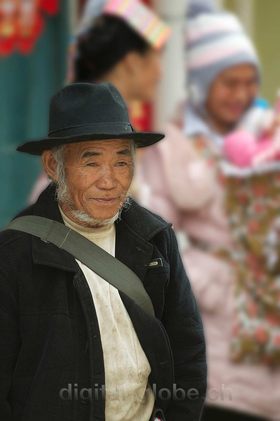 Yunnan, Yuanyang, fotografia, faccia, volto, gente