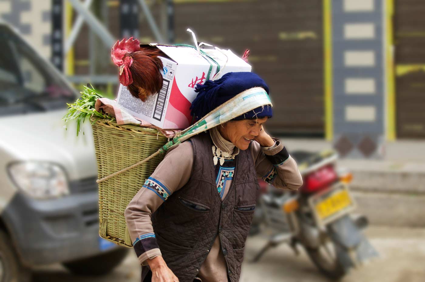 Yunnan, Yuanyang, fotografia, faccia, volto, gente