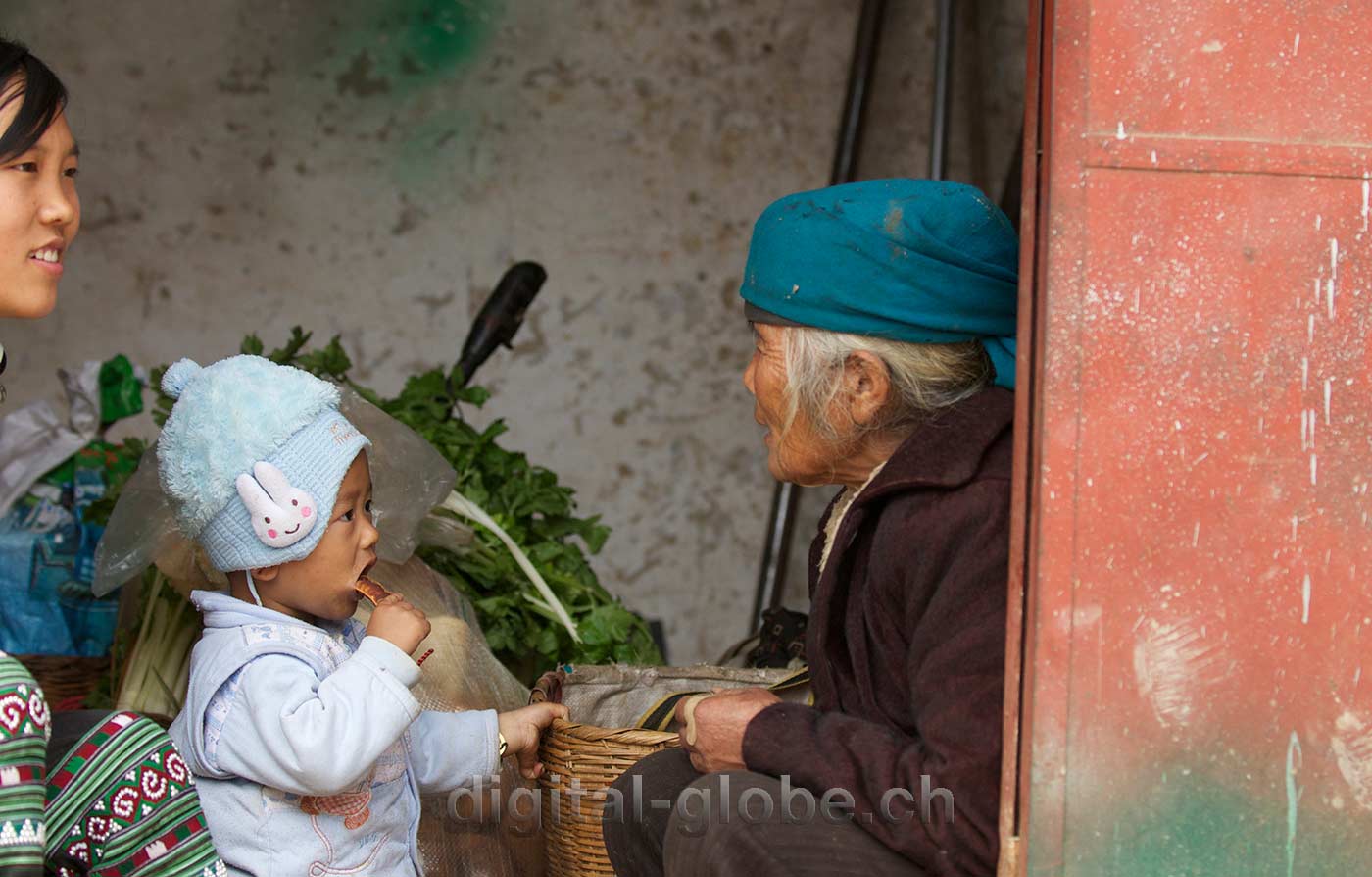 Yunnan, Yuanyang, fotografia, faccia, volto, gente