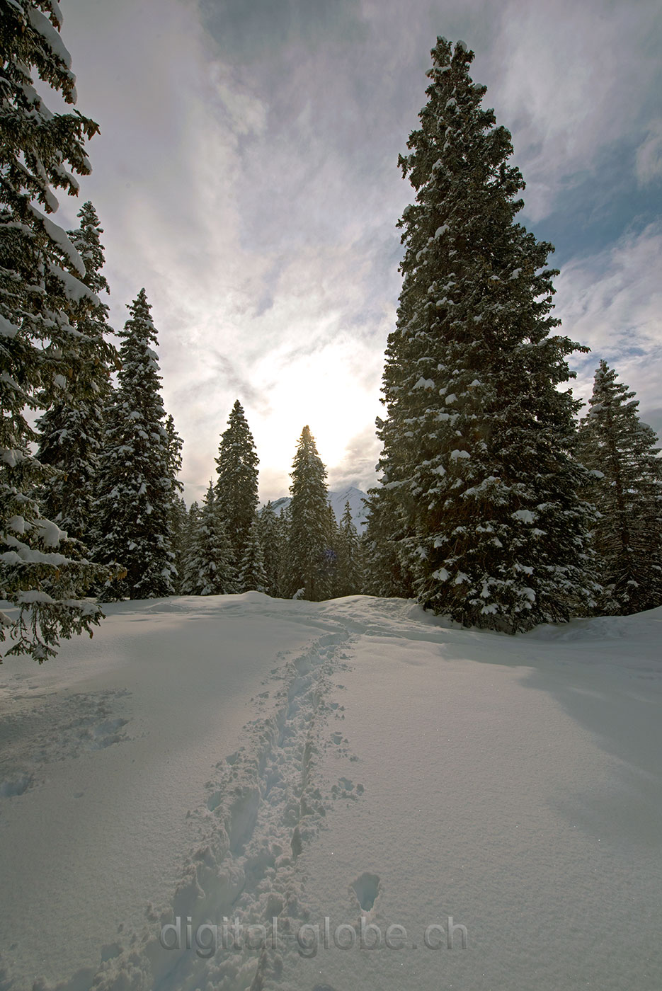 San Bernardino, inverno, neve, Svizzera, fotografia, natura