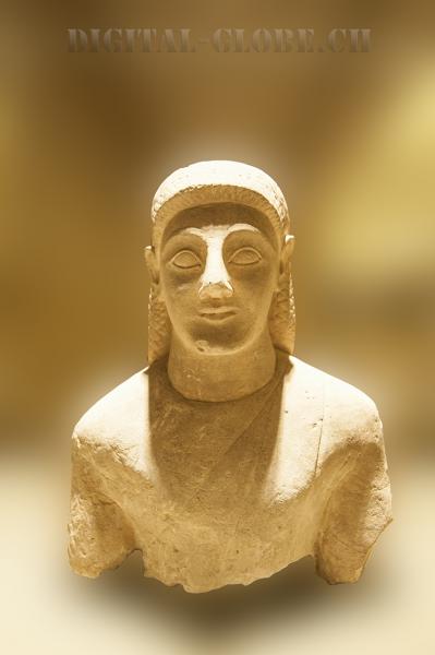 Busto, archeologia, fenicio, Libano, fotografia