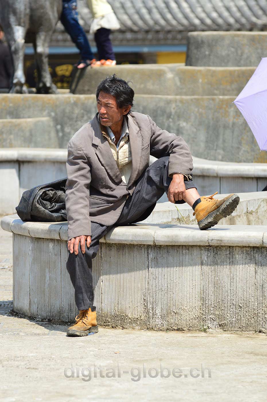Yunnan, Yuanyang, fotografia, faccia, volto, gente