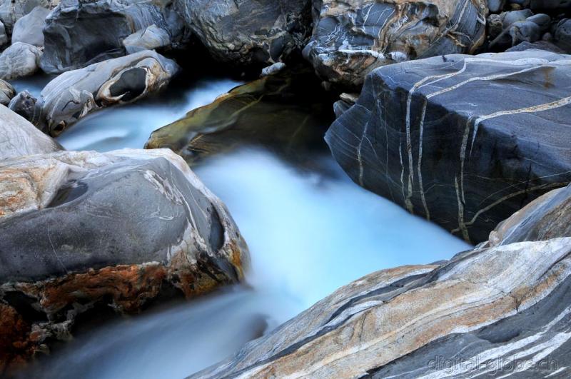 Gigante, cascata, fotografia, natura, Svizzera, Verzasca, Ticino