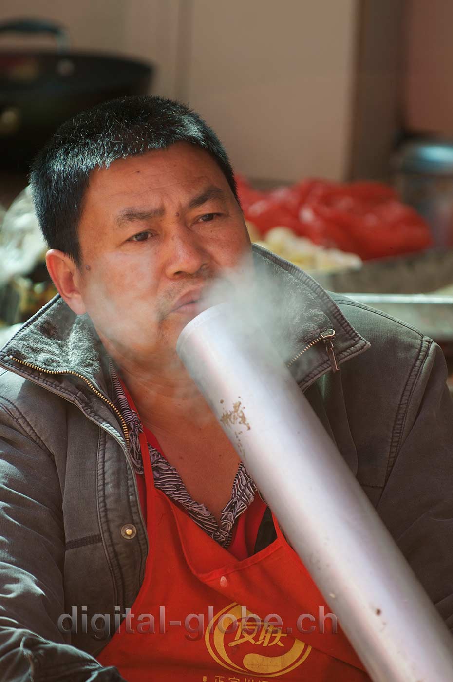 Yunnan, Yuanyang, fotografia, faccia, volto, gente