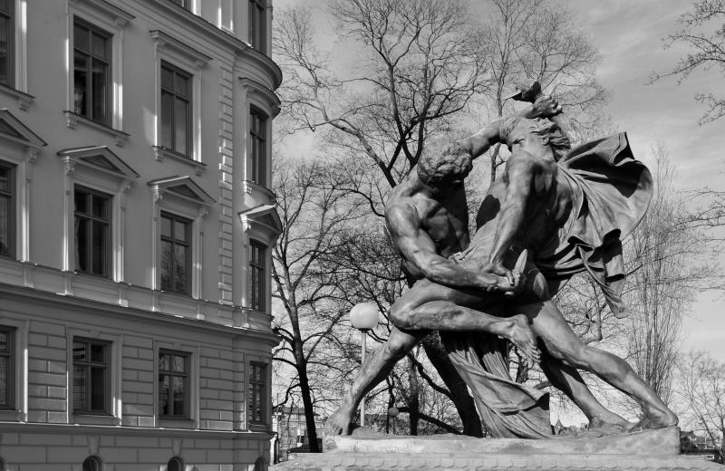 Stoccolma, fotografia, bianco, nero