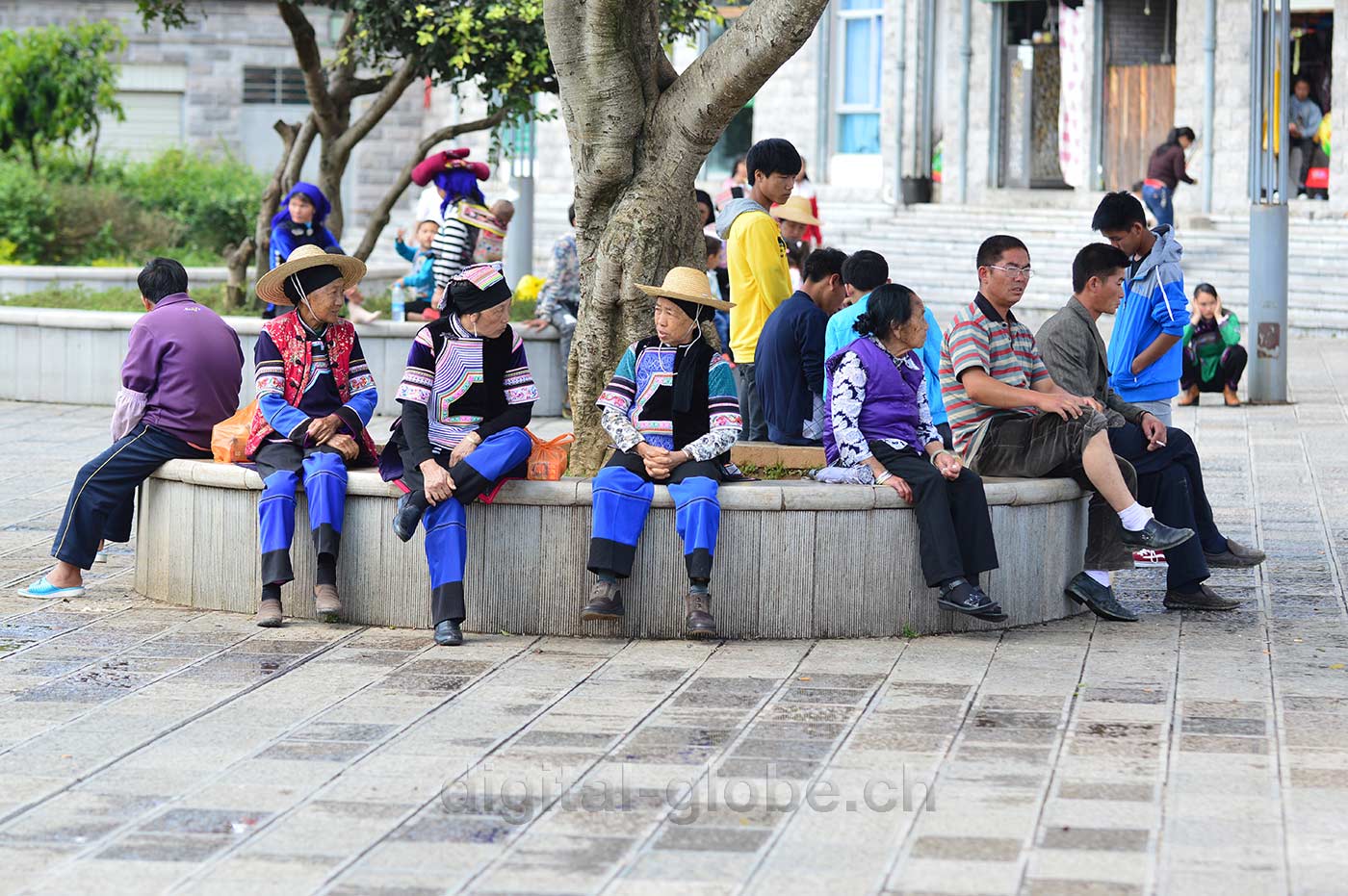 Yunnan, Yuanyang, fotografia, faccia, volto, gente