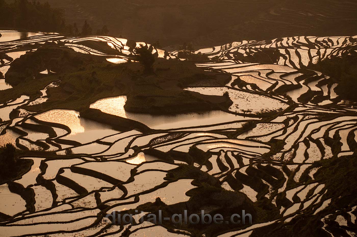 Yuanyang, Yunnan, risaie, fotografia