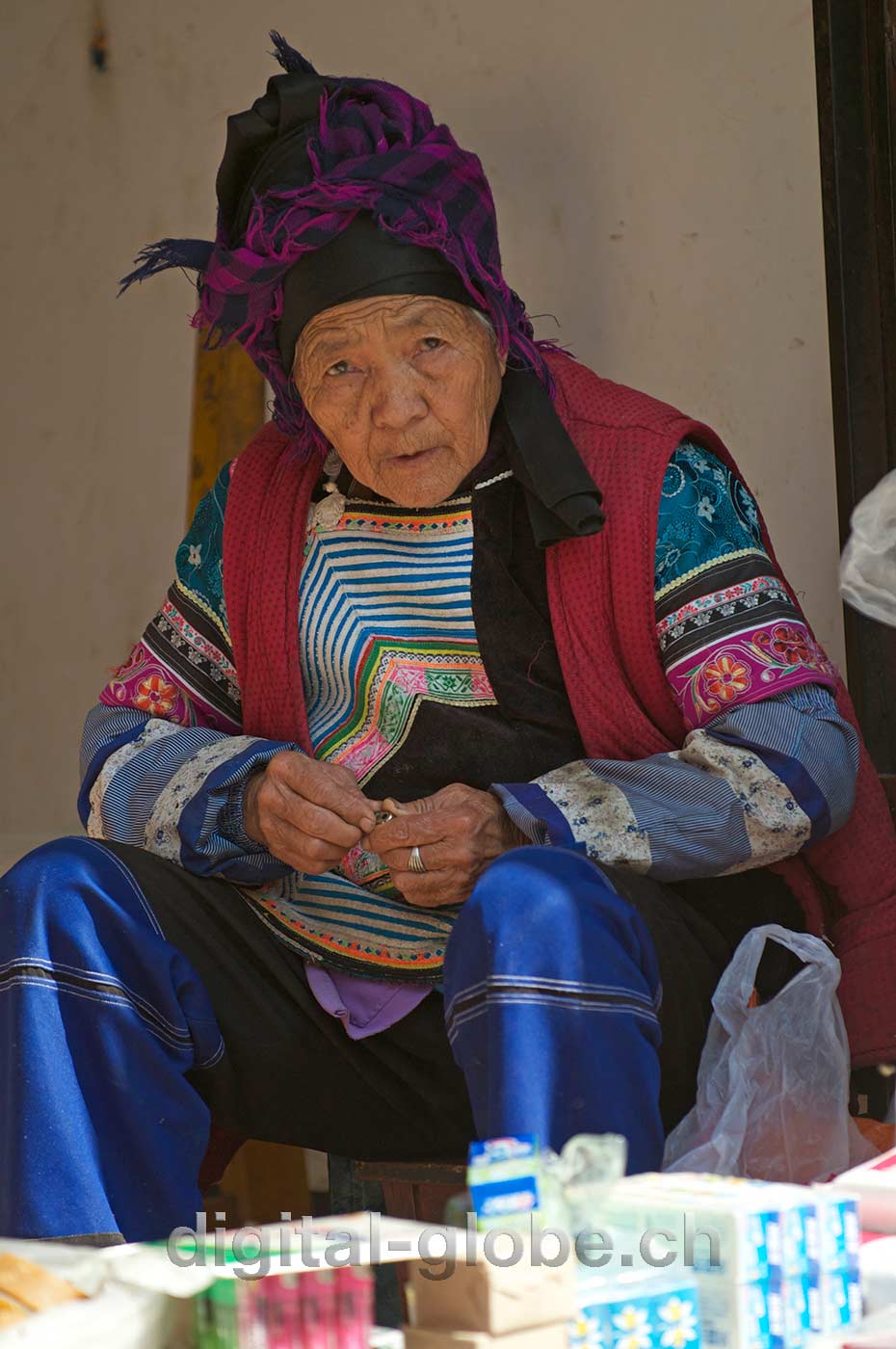 Yunnan, Yuanyang, fotografia, faccia, volto, gente