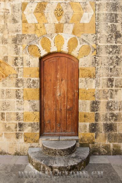 Porta, Deir Al Qamar, fotografia, Libano, villaggio