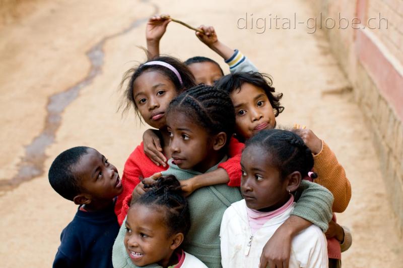 Bambini, Belo sur Mer, Madagascar, fotografia