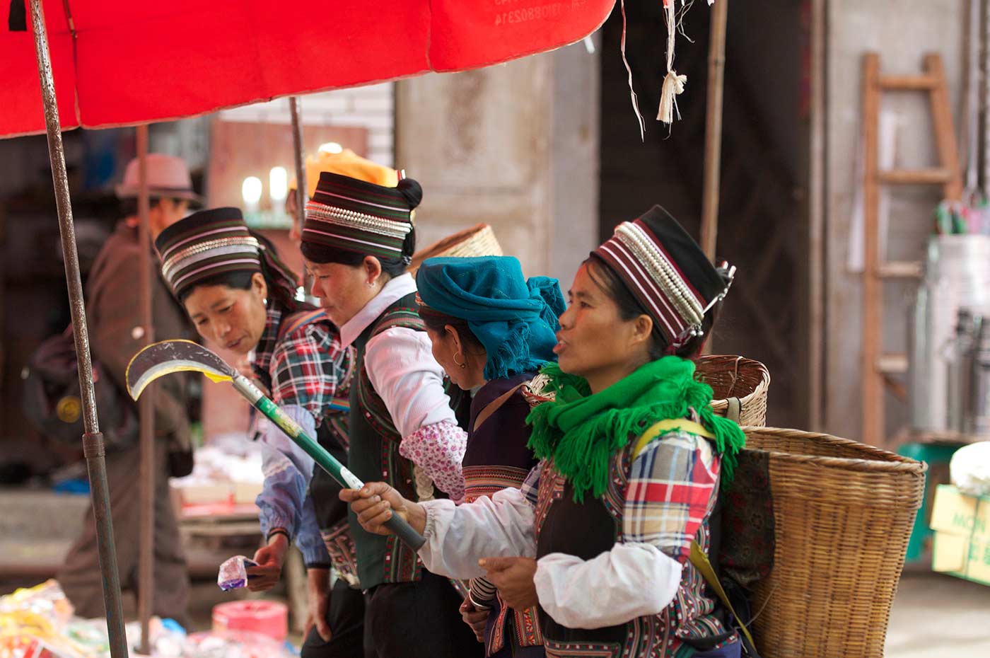 Yunnan, Yuanyang, fotografia, faccia, volto, gente