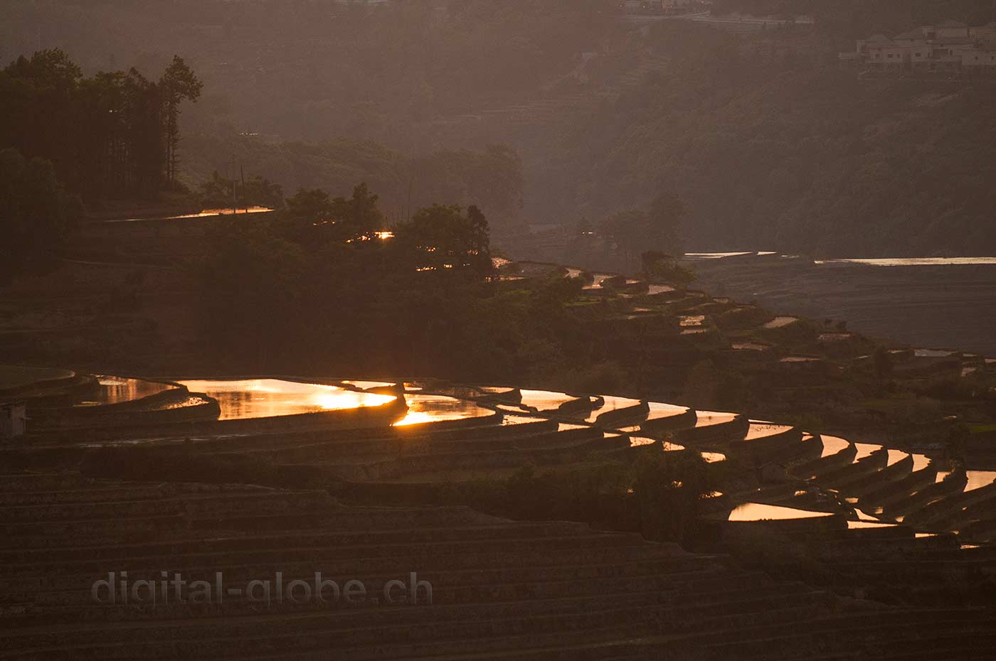 Yuanyang, Yunnan, risaie, fotografia