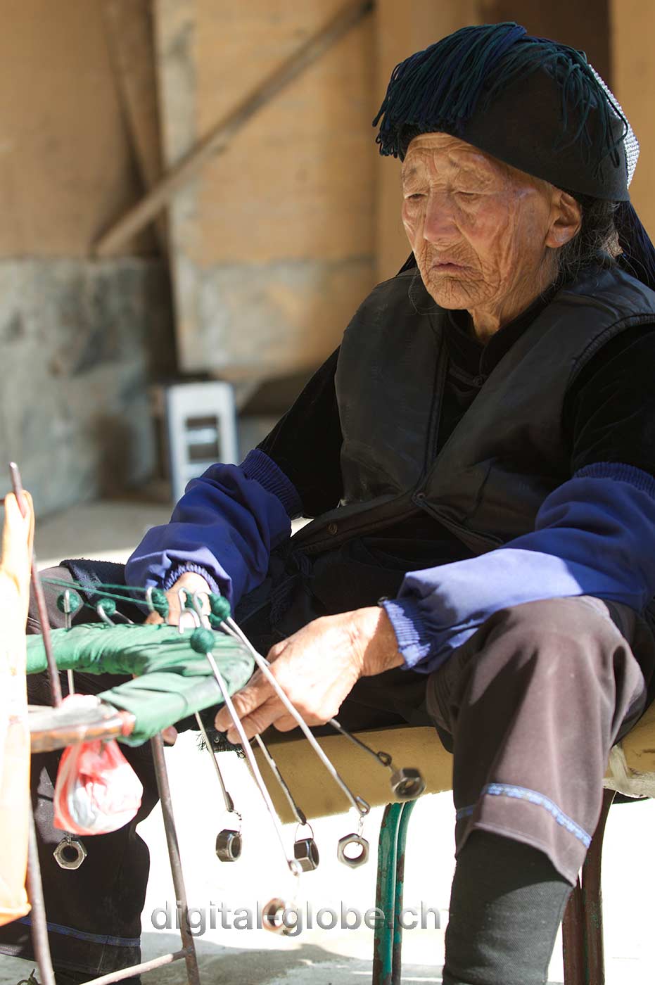 Yunnan, Yuanyang, fotografia, faccia, volto, gente